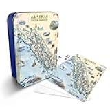 Xplorer Maps Alaska Inside Passage Map Standard 52-Deck Playing Cards - Official Vegas Poker Size