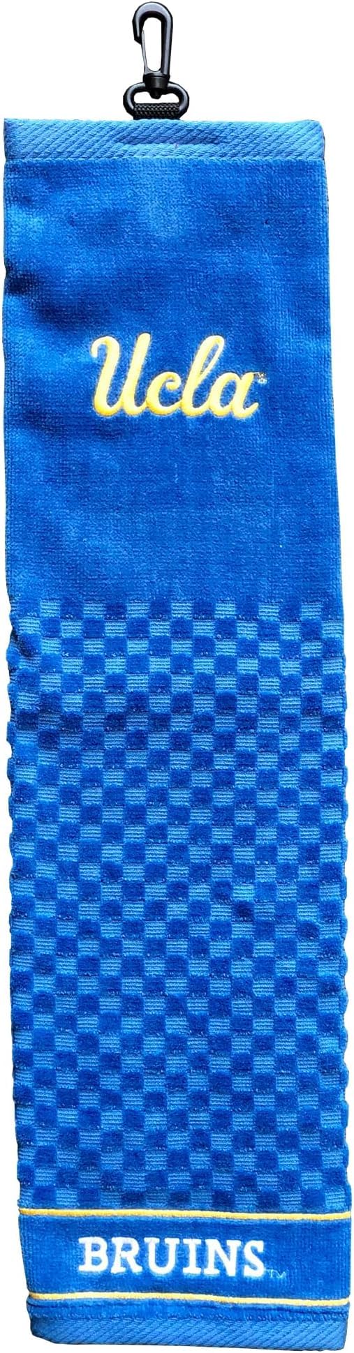 Team Golf NCAA UCLA Bruins Embroidered Golf Towel Embroidered Golf Towel, Checkered Scrubber Design, Embroidered Logo (Pack of 6)