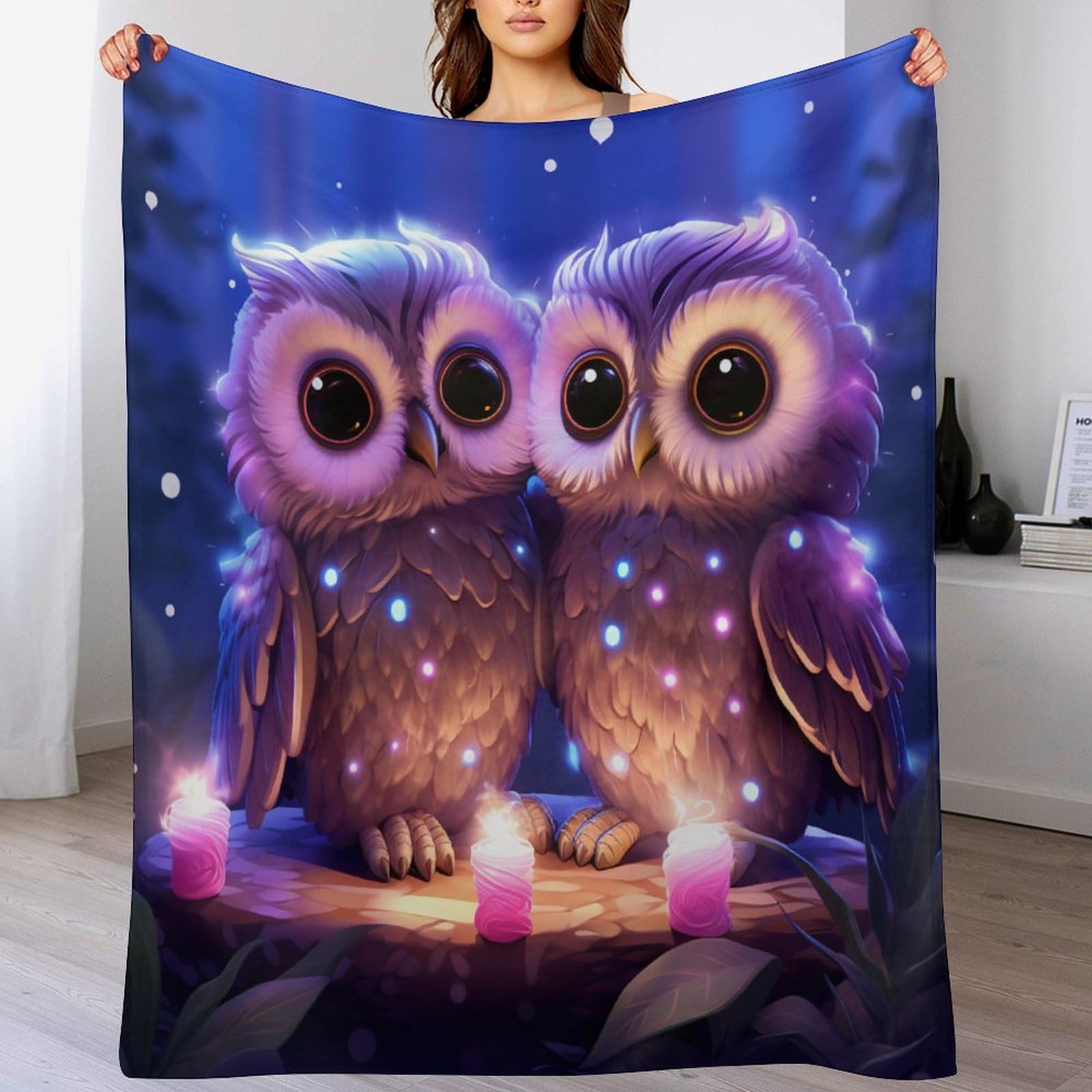 Couvertures en peluche souple pour lit, sofa et canapé-lit