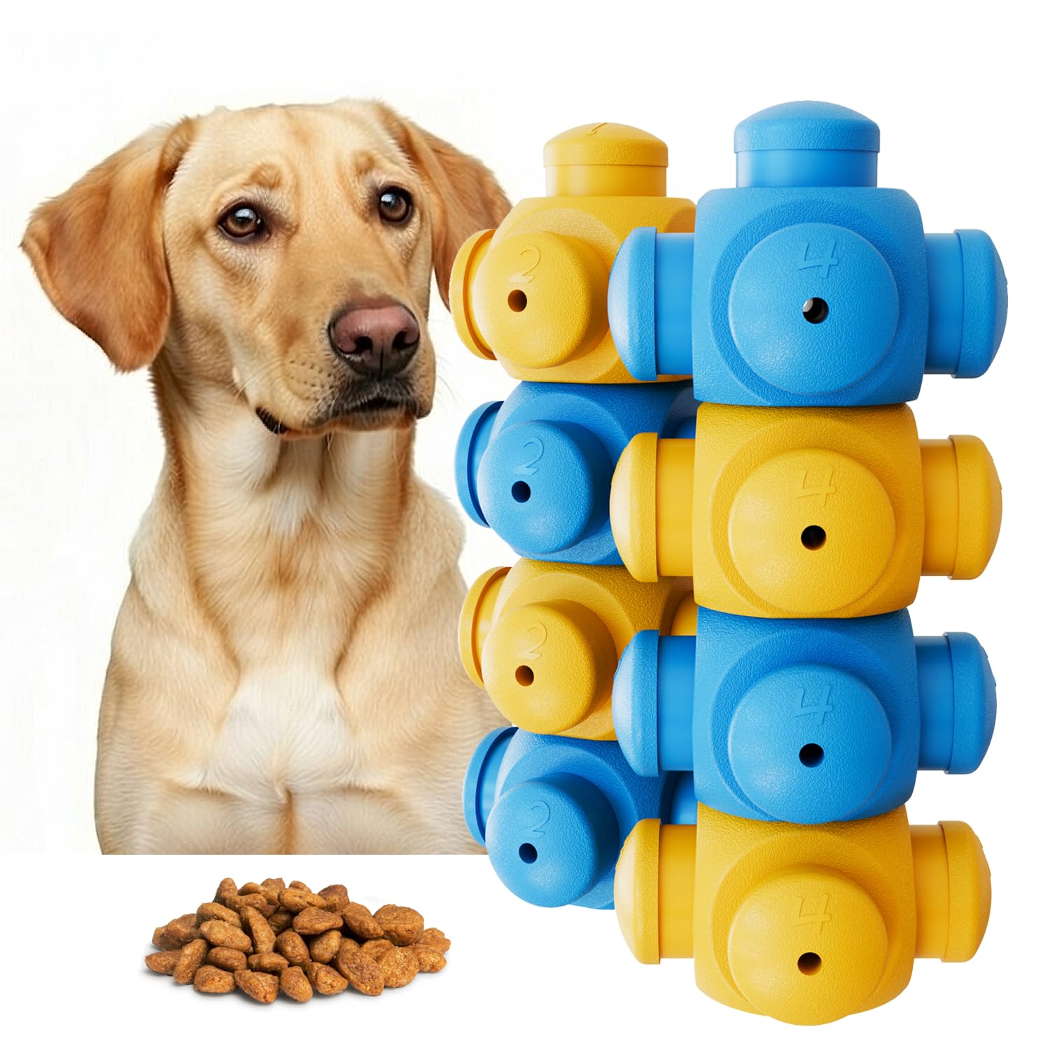Dog Puzzle Toys for Smart Dogs, Interactive, Boredom Busters, Mentally Stimulating, Cognitive Dog Games, Hard Puzzle, Difficult Toys to Keep Them Busy, Puppy Puzzle Toys, Small, Medium, Large Breeds — image 1