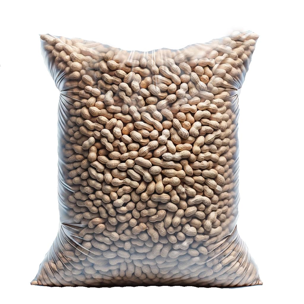 Old Potters 25 lbs In-Shell Peanuts for Squirrels, Birds & Wildlife - USA Grown Non-GMO Raw Peanuts from Small Farms