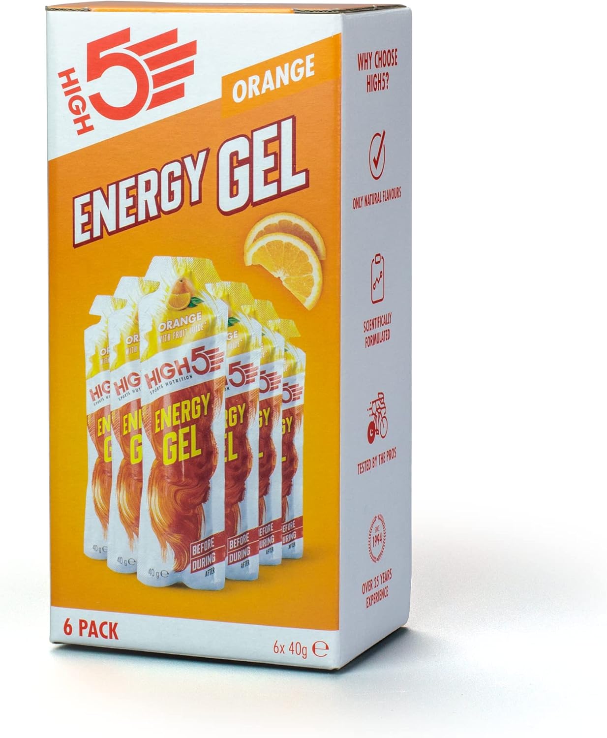 HIGH5 Energy Gels Quick Release Sports Gels to Power Muscles for Peak