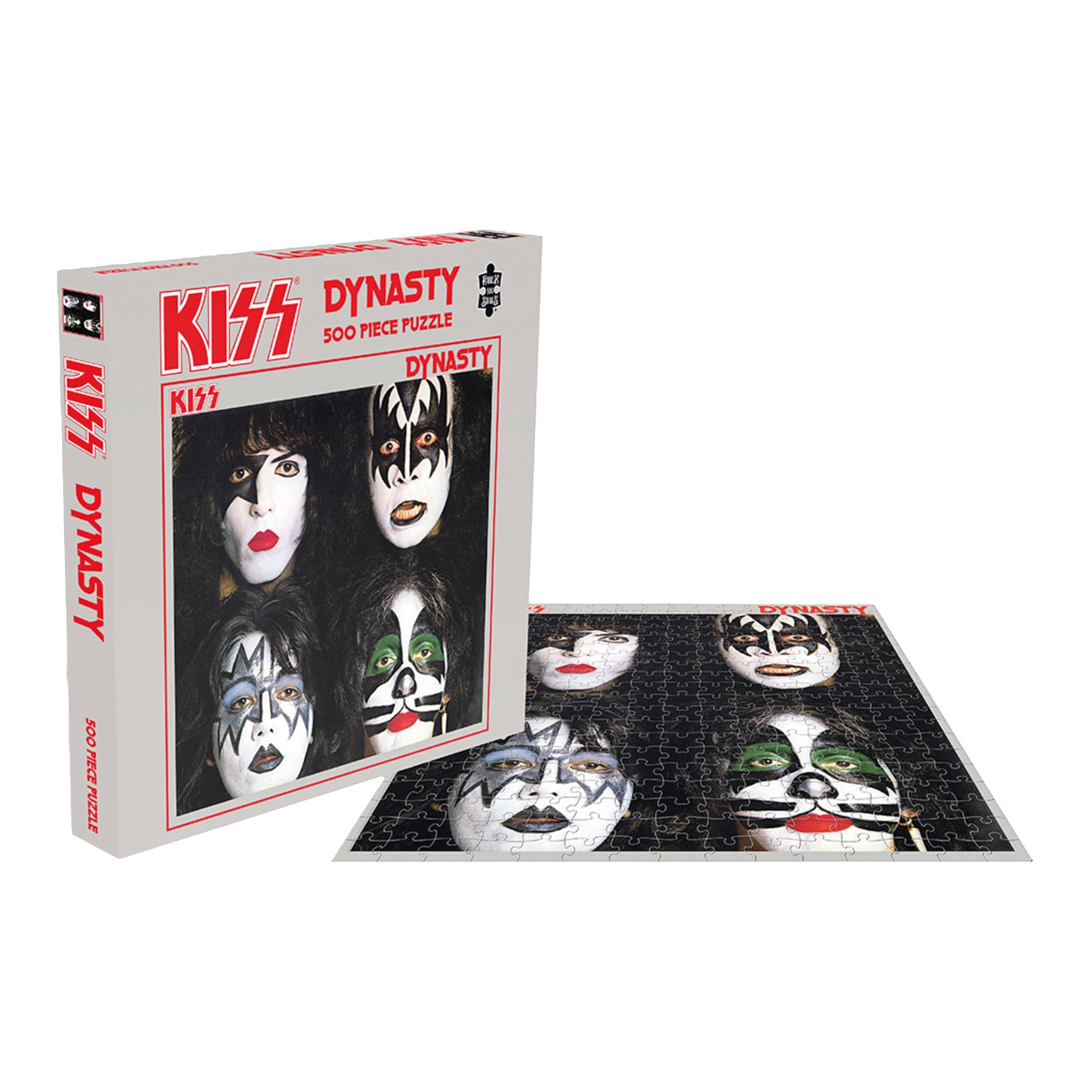 DYNASTY - Quebra-cabeça de 500 peças - Kiss : Amazon.com.br