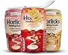 Instant Drink Bundle Which Includes: Horlicks Instant Malted Drinks Pudding Flavour 270g of each 1x Jam 1x Cherry Bakewell 1x Banoffee Pie Malted Milk Powder & 1x Little Spoon by Donny & Dev