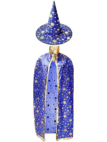 iGeeKid Halloween Wizard Costume Set, Halloween Cosplay Costume for Adults,