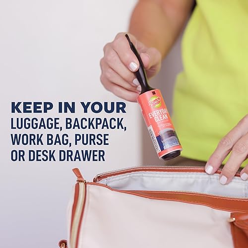 Miniatura 3 de Scotch-Brite Mini rodillo de pelusa, 24 rodillos, 30 hojas por rodillo, 720 hojas en total