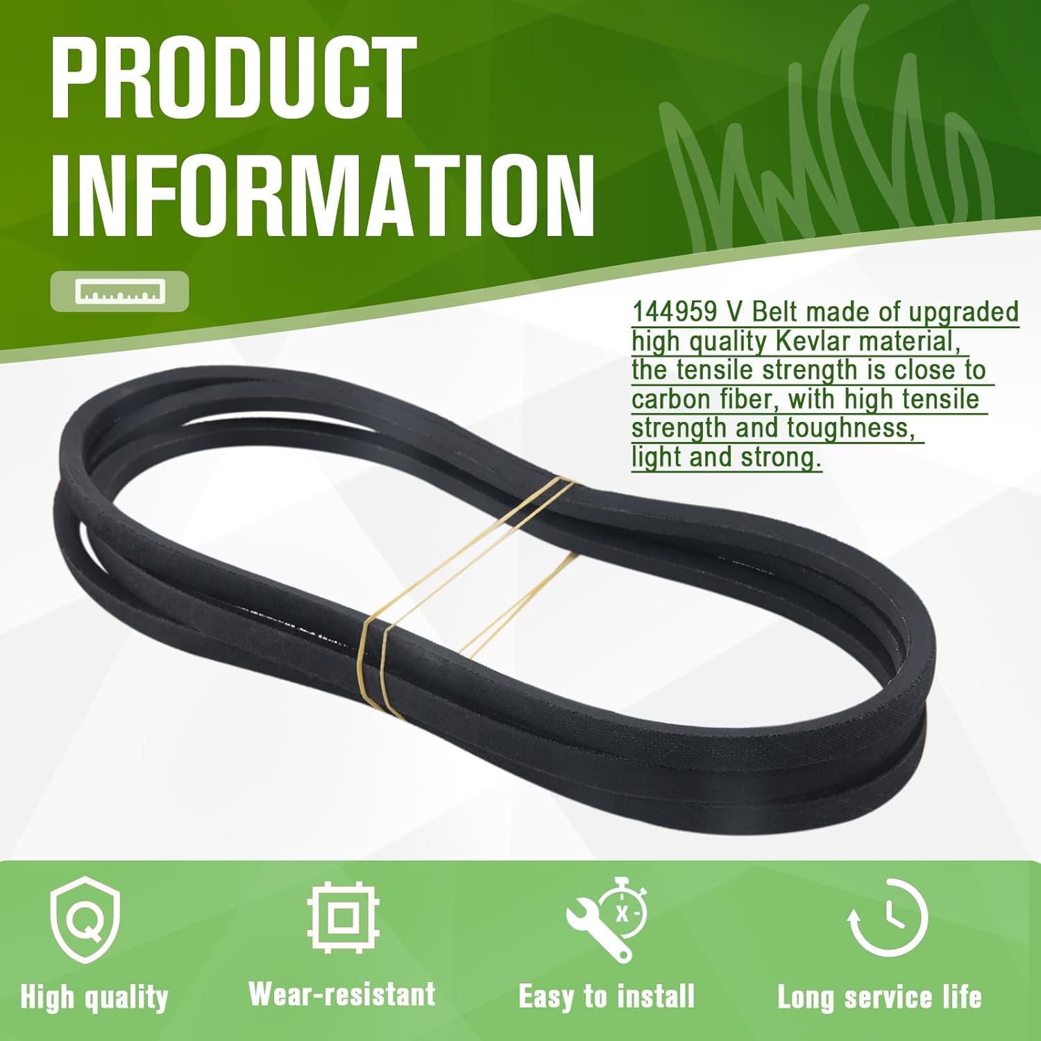 144959 Cinturón, 144959 Cinturón de cubierta de 12 pulgada x 95