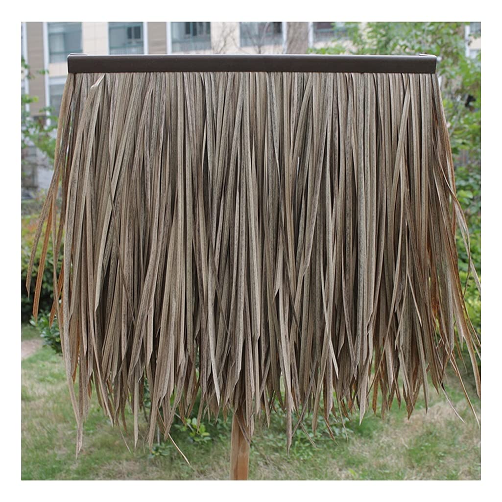 Faux chaume anti-pourrissement pour toit de gazebo en paille artificielle (10pcs)