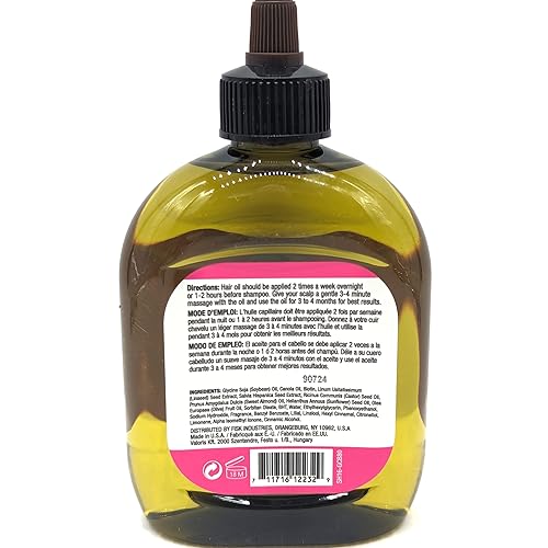 Miniatura 10 de Difeel Aceite para el cabello de primera calidad Biotin Growth & Curl 2.5 oz.