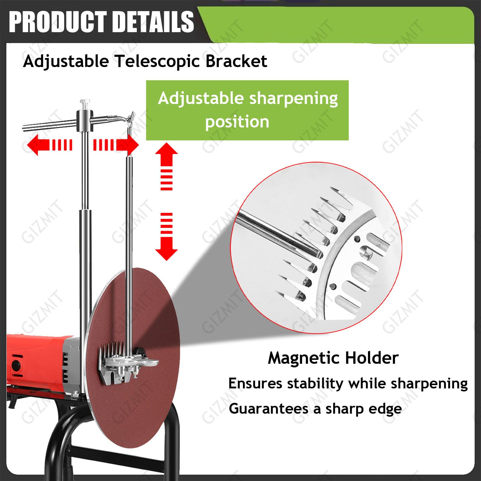 Máquina afiladora de Cuchillas para esquiladoras, afilador eléctrico de 950 W para Cuchillas de esquila Profesional, Apto para un esquilado Suave de ovejas, Alpacas, Cabras y Ganado Vacuno