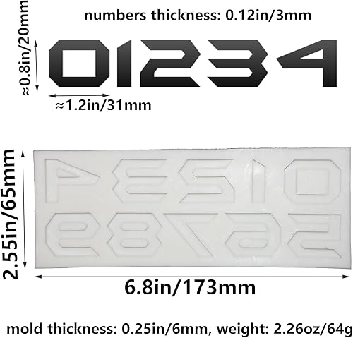 Miniatura 3 de Moldes de silicona con estilo de alfabetosletras y números ingleses para pastel de fondant, pasta de goma, chocolate, decoraciones de pastel de