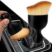 XY North Car Interior Dust Brush,Auto Detailing Brushes,Soft Bristle Cleaning Brush,Car Detailing Brush Dusting Tool for Air Conditioner Vents, Leather,Leather,Scratch Free