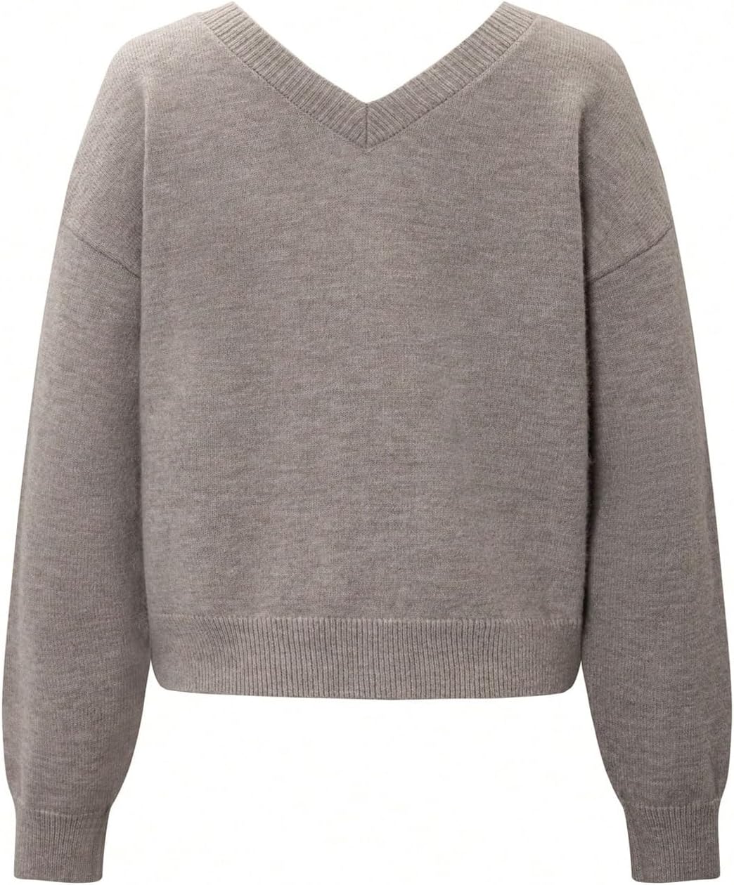 SweatyRocks Women's Button Down V Neck Cardigans Long Sleeve Knitted Sweater Jacket Outwear - Image 4