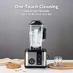 Mélangeur commercial multifonctions, 9500W, Lame d'acier inoxydable & Éventuellement, 15-Speed Commande, Moteur en cuivre, Petite tasse incluse, Smoothies & Broyage