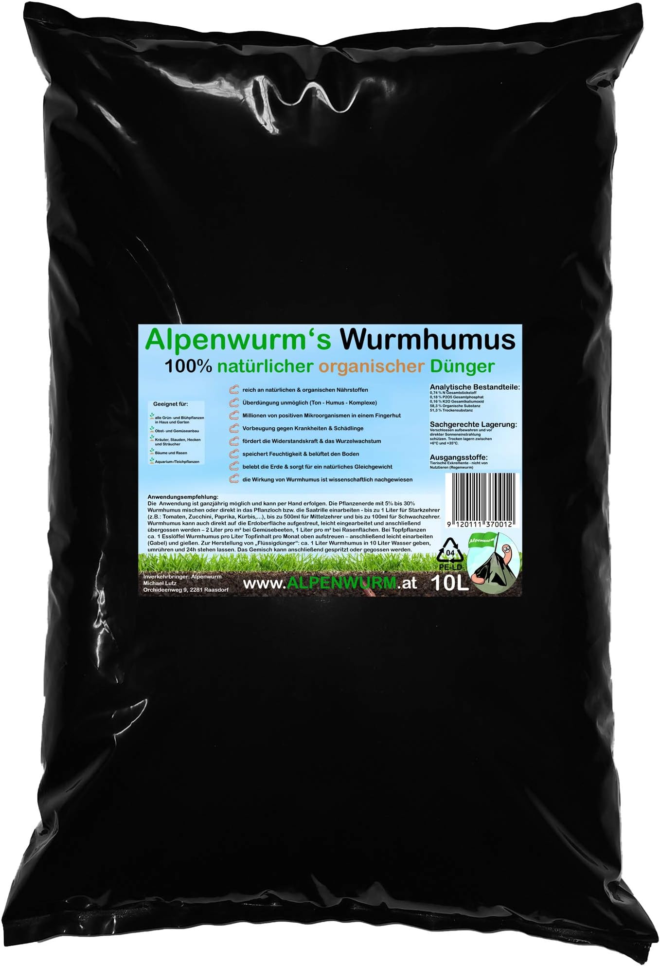 BioBizz Pré-Mix Sac De Mélange 5 L – Engrais Organique 100% Naturel Pour Plantes