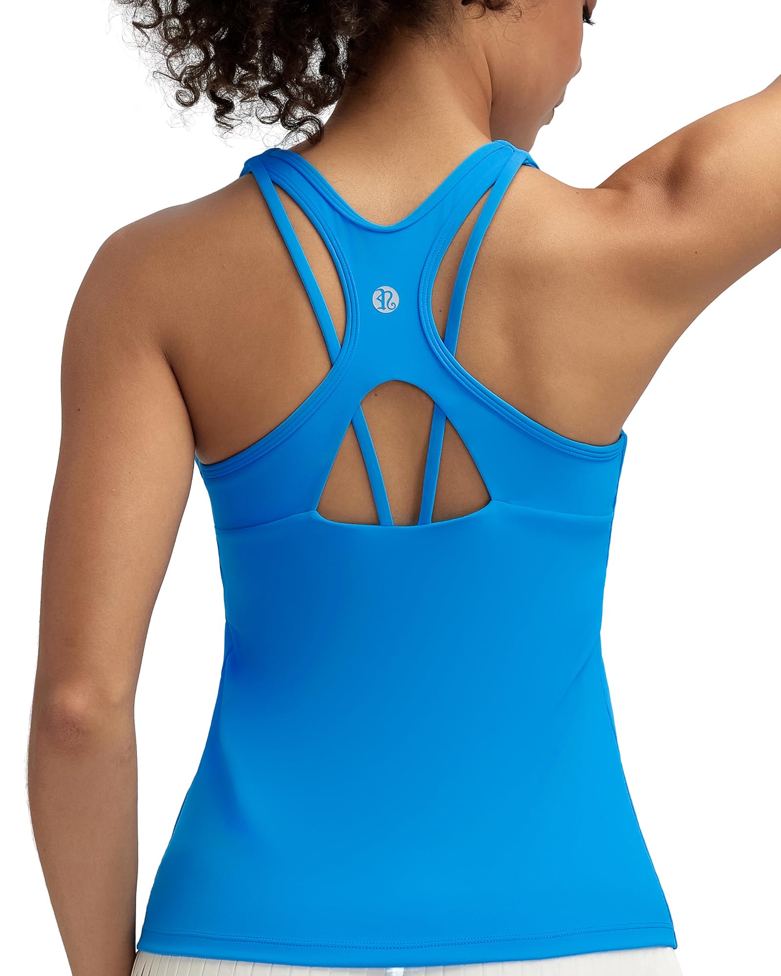 RUNNING GIRL Racerback Tank Top