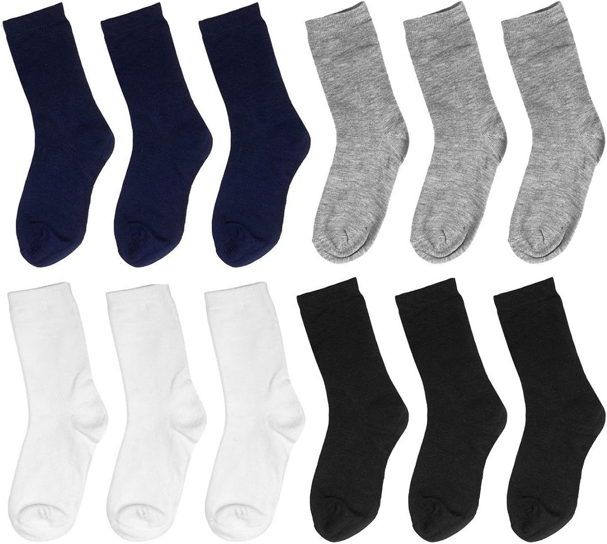 Black Grey Navy White