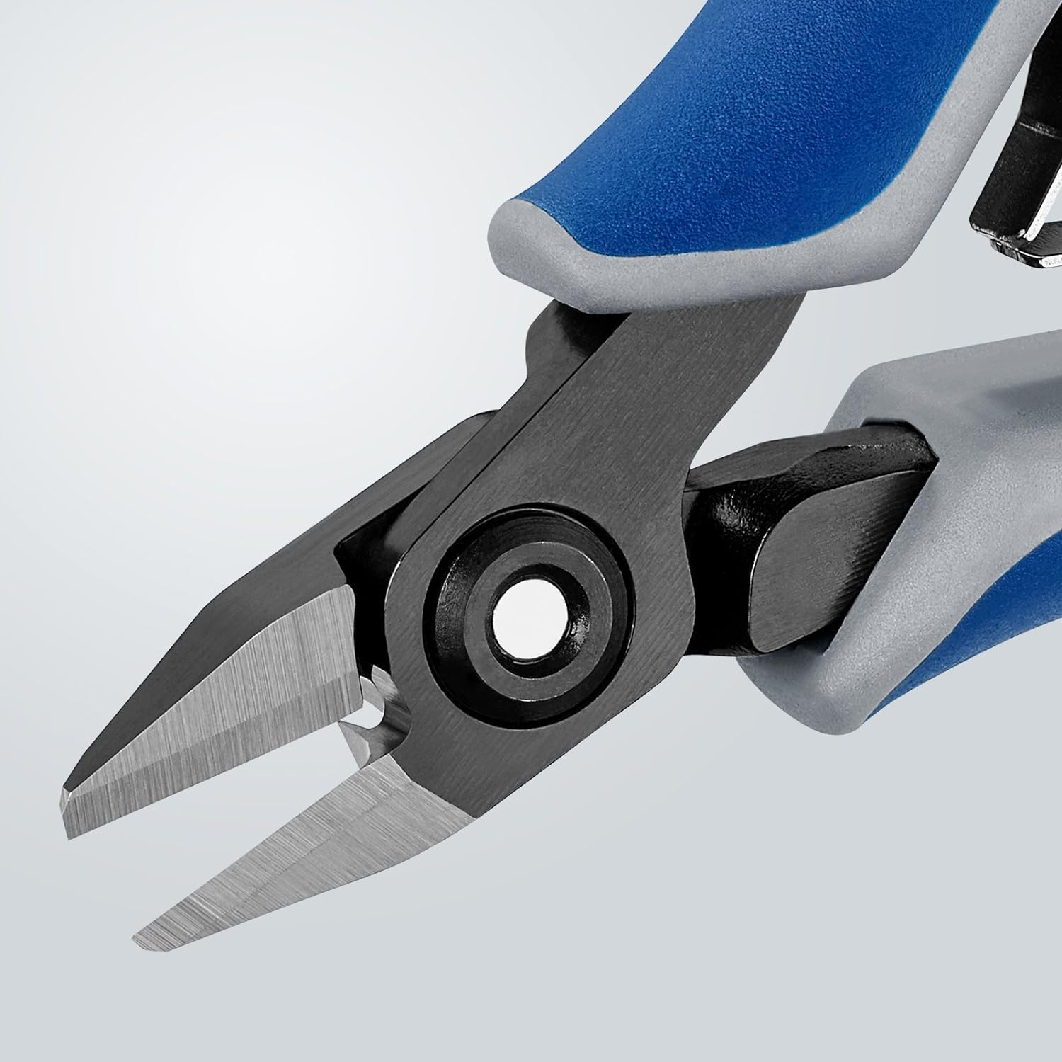 KNIPEX Alicates de precisión de corte diagonal para electrónica con mangos multicomponente 125 mm, 79 42 125 Z