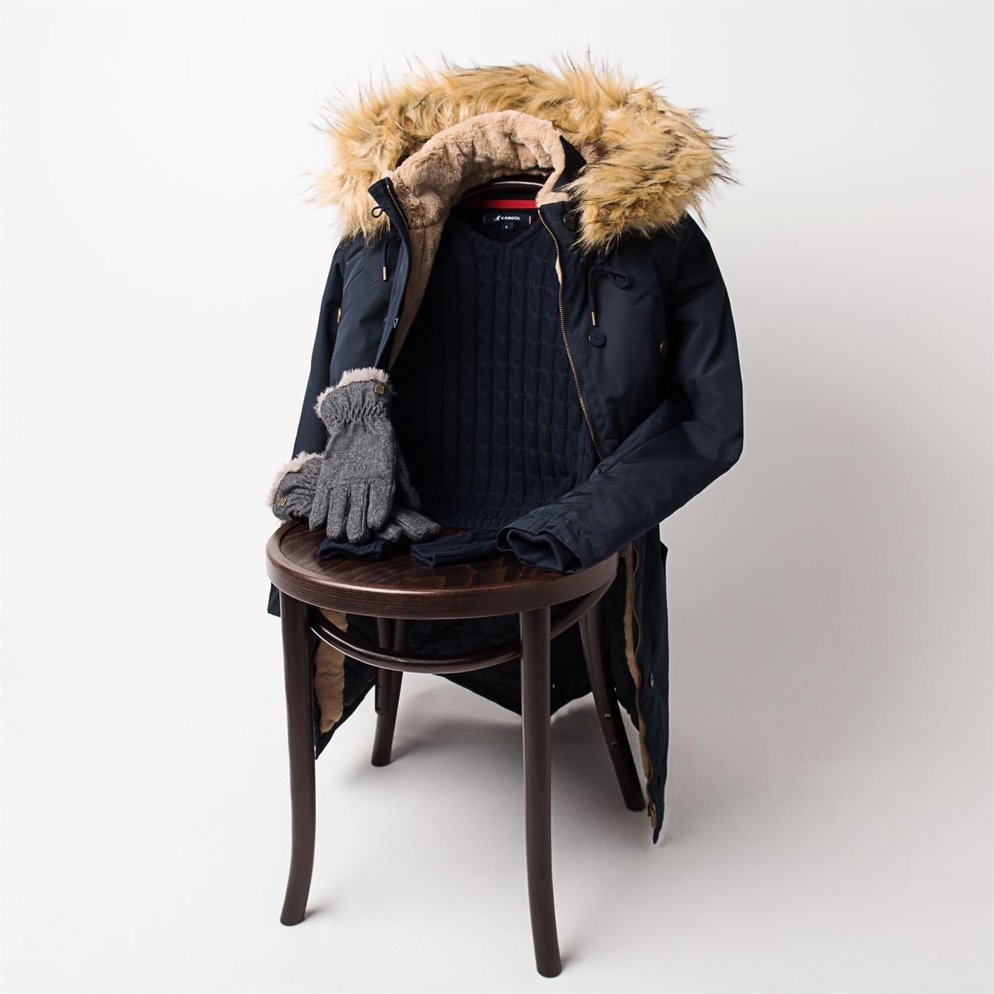 kangol classic parka