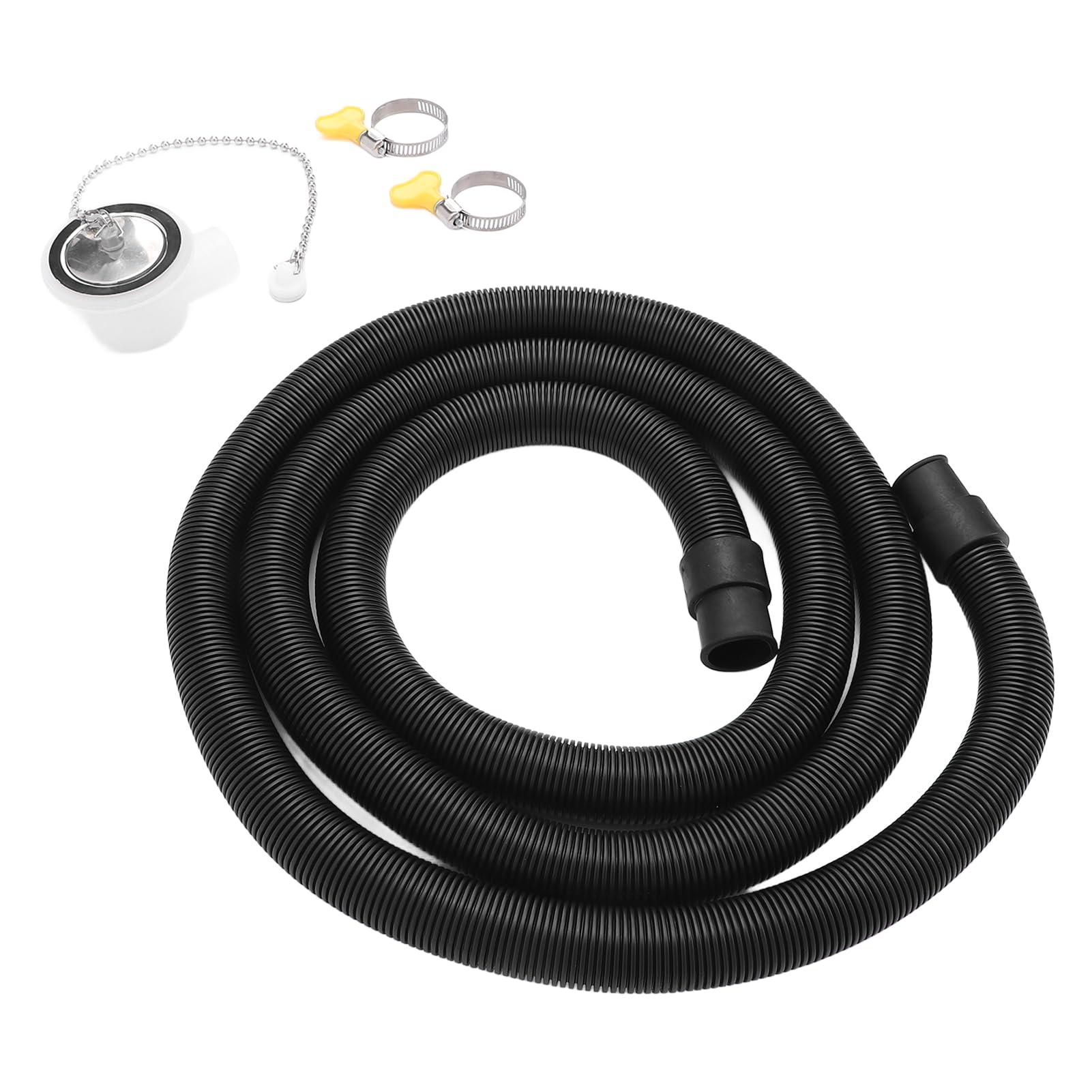 Kit De Raccordement Vidange évier Camping-car - Acier Inoxydable Et ABS, étanchéité Renforcée, Angle Droit - 9