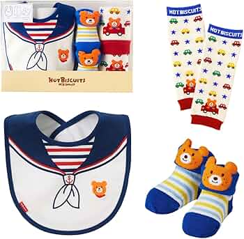 Amazon | [ミキハウス ホットビスケッツ] おでかけスタイ＆小物ギフト