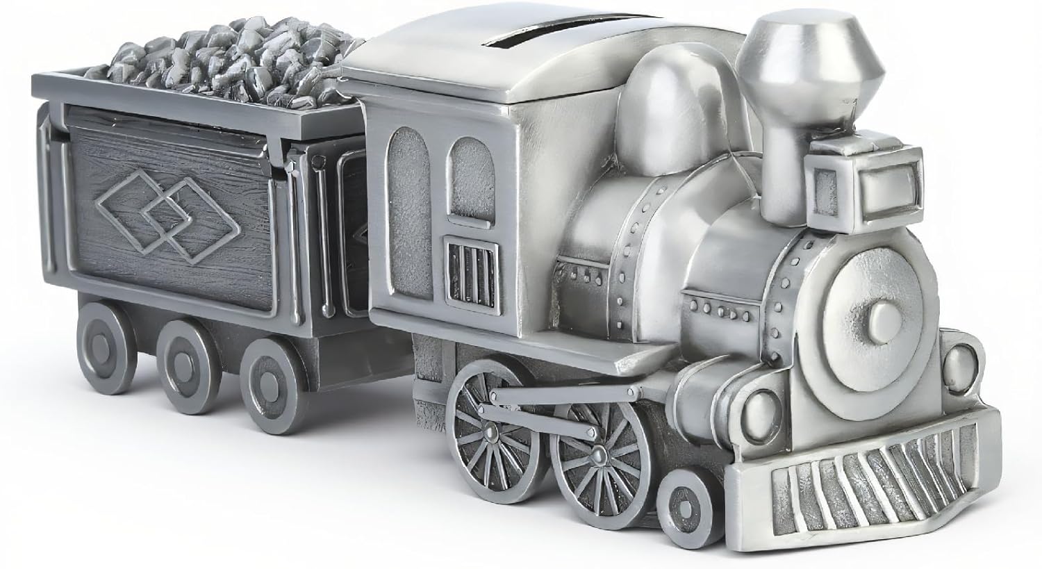 Money Saving Box Piggy Bank for Kids NonRust Saving Box Piggy Bank for Kids for Kids NonRust Saving Box, Train Shape for Desktop Decoration for Kids Gift Alcancías Alcancías