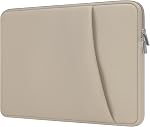 Laptop Sleeve Case with Zipper Accessory Pocket Compatible with 13 to 14 inches MacBook Air/Pro Padded Computer Pouch Cover Shockproof Protective for 13” to 14” Laptop/Chromebook/Tablet,Purple