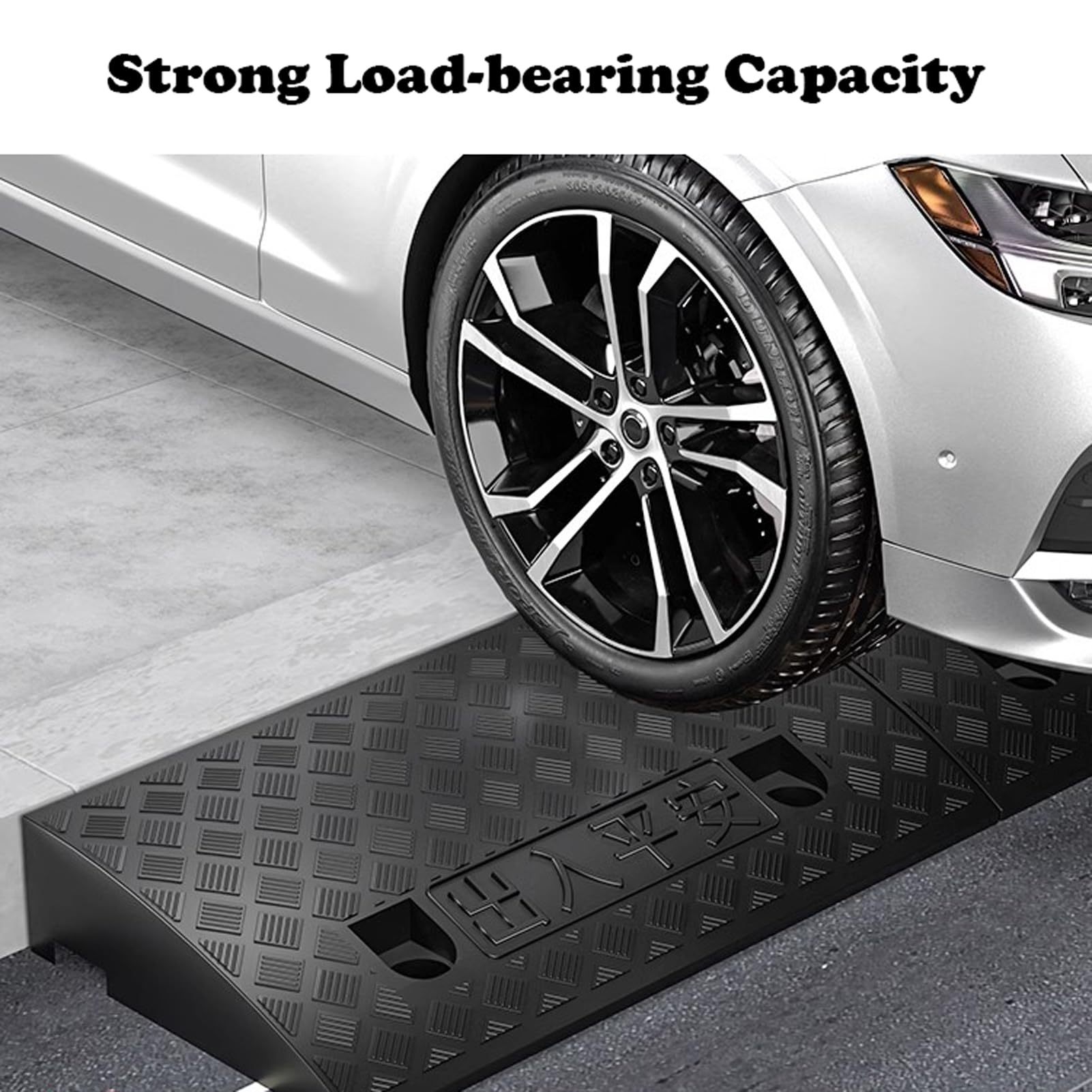 Rampa para Silla de Ruedas, rampa portátil para aceras, rampa de Acceso para vehículos y viviendas, rampa de umbral Resistente para escalones.