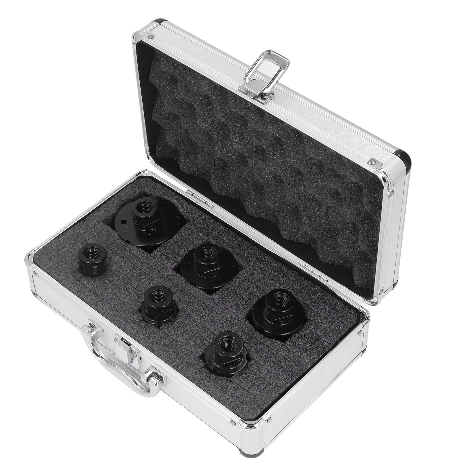 Wakects Juego de Brocas de Diamante Soldadas para Sierra Perforadora de Diamante, 6 Piezas de Rosca M14 20 35 40 50 55 68 Mm para Amoladora Angular, Perforación, Azulejos, Vidrio, Mármol, Granito