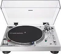 Toca-Discos, Audio-Technica, ATLP120XUSBSV, Analogico e Digital (USB), Prata, Bivolt 120/240V