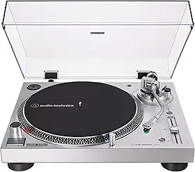 Toca-Discos, Audio-Technica, ATLP120XUSBSV, Analogico e Digital (USB), Prata, Bivolt 120/240V