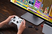 Vista 6 de 8Bitdo Adapter 2 USB Wireless Switch Controller for Windows, Mac & Raspberry Pi, Compatible with Xbox Series X & S Controller, Xbox One Bluetooth