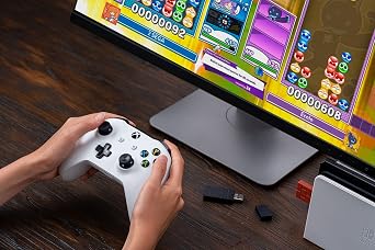 8Bitdo محول USB لاسلكي 2 للتبديل ويندوز ماك & توت العليق بي متوافق مع Xbox Series X & S تحكم Xbox One بلوتوث تحكم التبديل برو و PS5 تحكم
