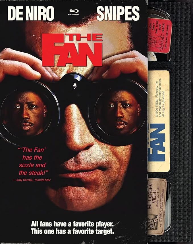 The Fan (Retro VHS Packaging) [Bluray] Ellen Barkin, Benicio Del