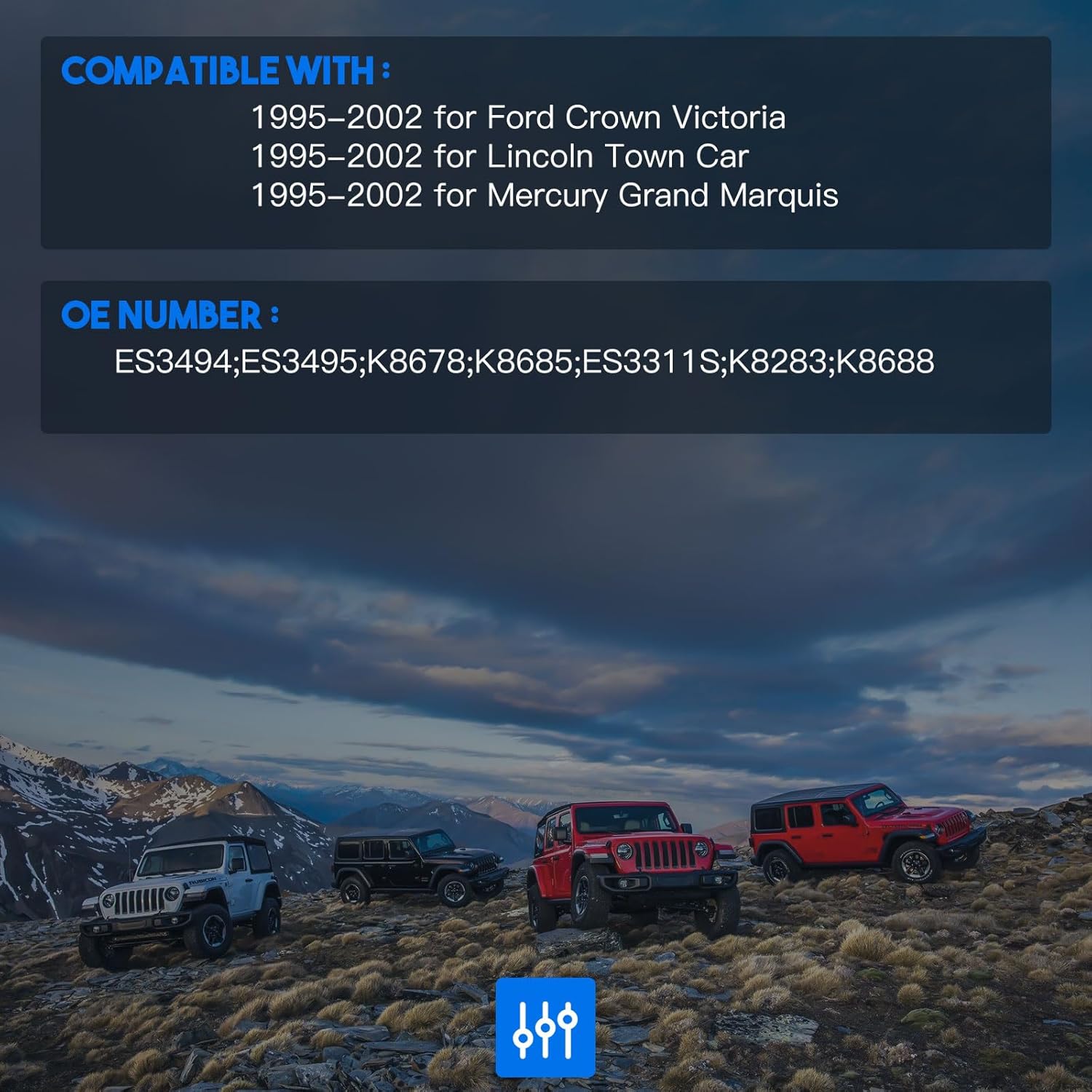 12pcs Front Suspension Kit Fit for Ford for Crown Victoria 1995-2002 for Lincoln for Town Car 1995-2002 6 Tie Rod End 4 Ball Joint 1 Idler Arm 1 Pitman Arm