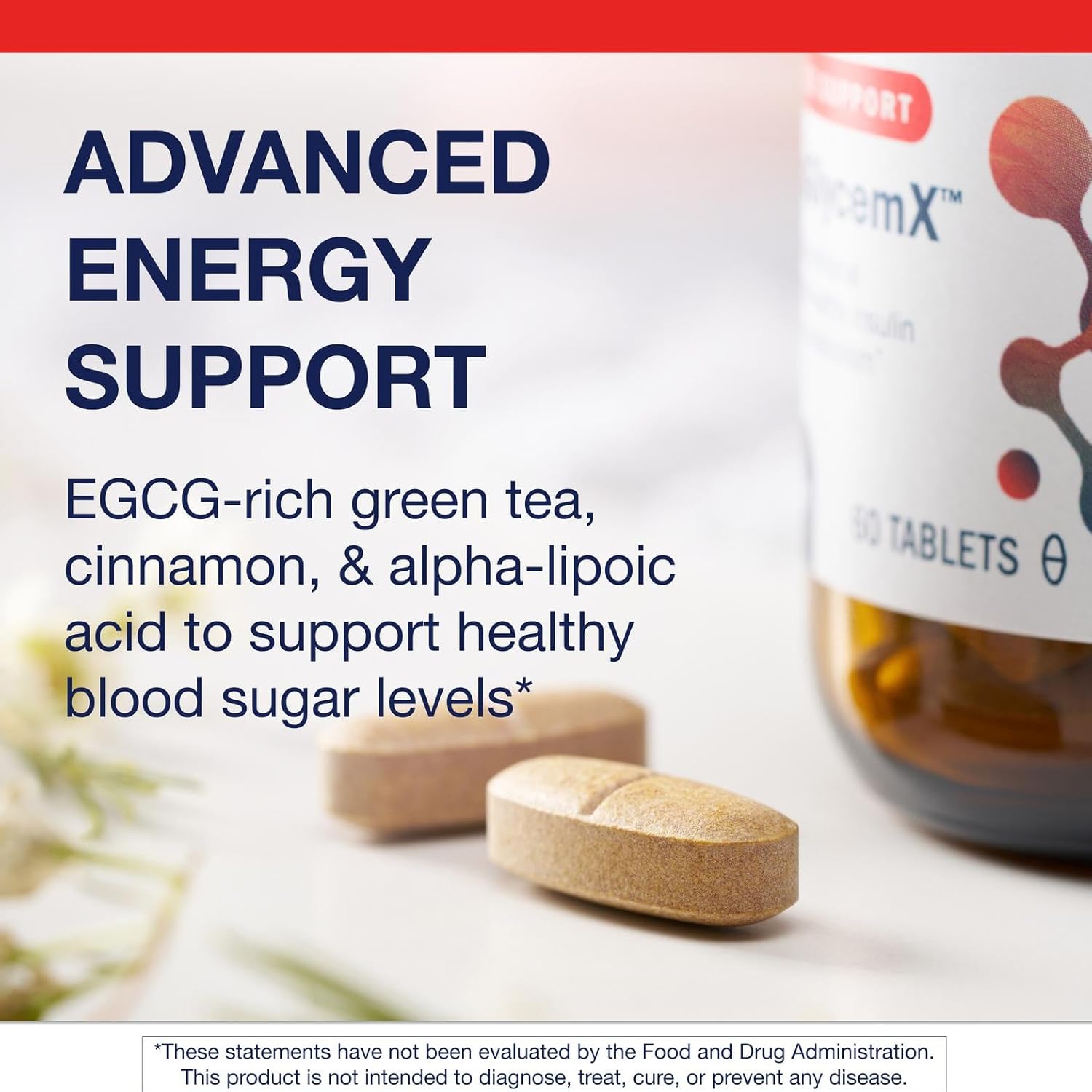 Metagenics MetaGlycemX - 100 mg Alpha-Lipoic Acid - Supports Carbohydrate Metabolism* - Antioxidant Support* - with Green Tea Extract - Non-GMO & Gluten-Free - 60 Count - Image 3