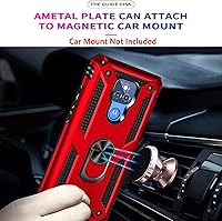 Vista 5 de STARSHOP Funda para Moto G Play 2021, funda para Motorola G Play 2021, con protector de pantalla de vidrio templado incluido, funda protectora