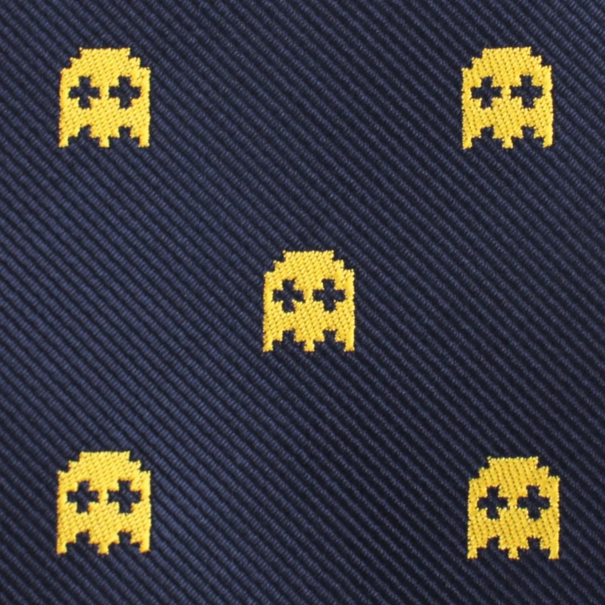 OTAA Yellow Ghost Pixel Necktie Casual Ties for Men - Perfect Neck Tie for Groomsmen Wedding Ties or Formal Occasions - Ideal Gifts for Him