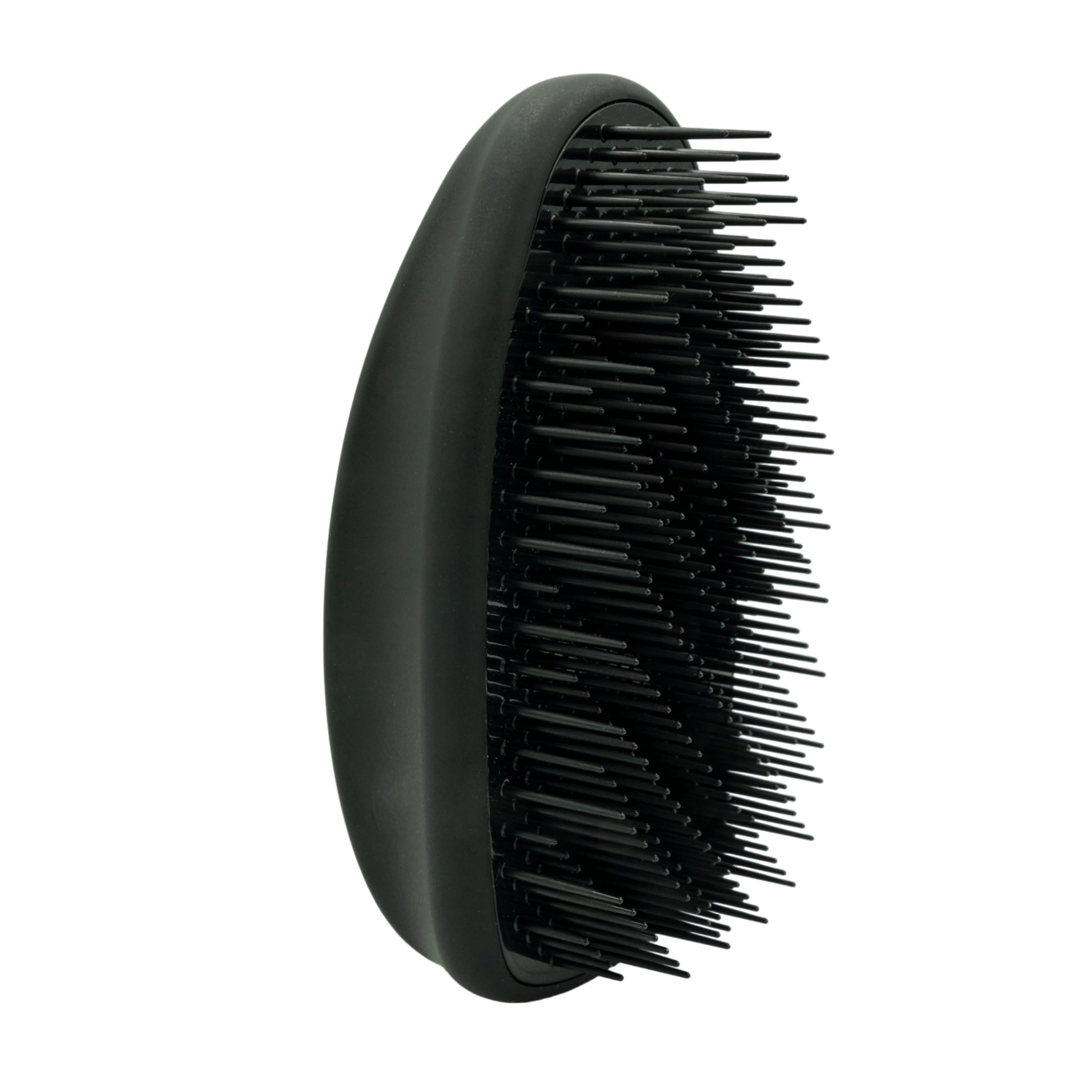 PARSA Beauty Professional Entwirr-Wunder ohne Griff (Schwarz) – Entwirrbürste für jedes Haar – Haarbürste ohne Ziepen – Haarbürste antistatisch mit 4-stufiger Borstenanordnung – Detangler