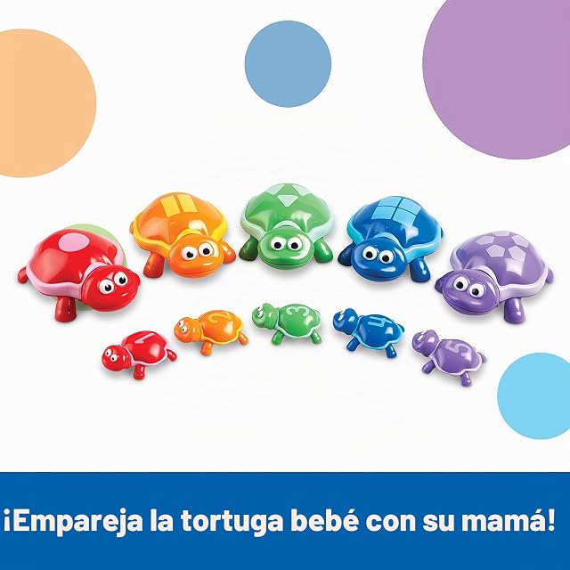 Foto 3 de 7 de Learning Resources Tortugas con números Snap-n-Learn
