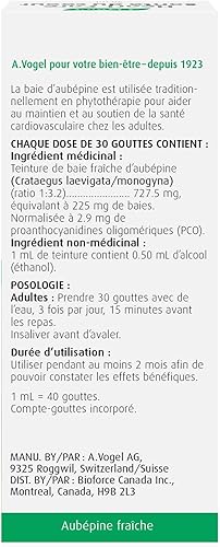 Miniatura 4 de A.Vogel Tintura de bayas de espino de corazón, 1.7fl oz