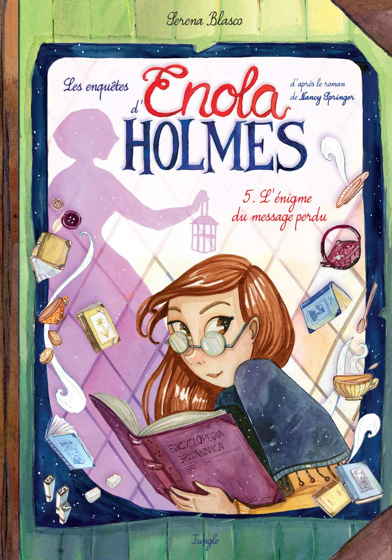Les enquêtes d'Enola Holmes - Tome 5 L'égnime du message perdu (5)