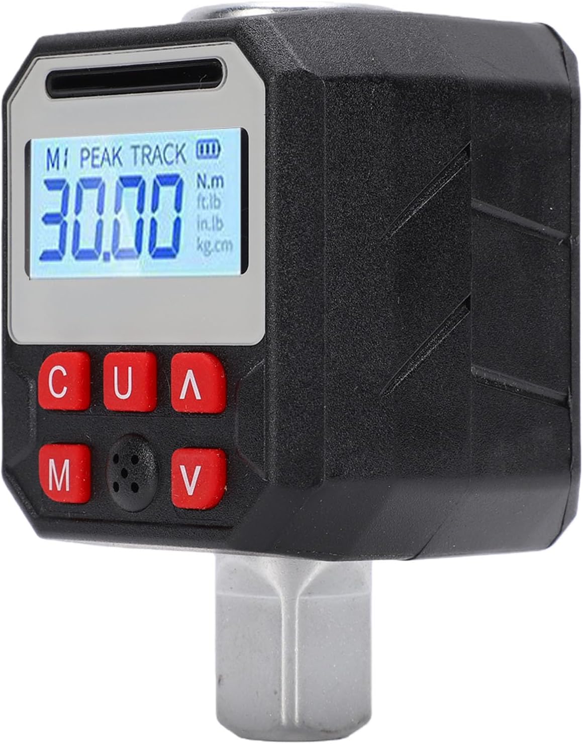 Karlak Digital Torque Adapter Tool for Accurate Torque Measurement 10-200Nm with Color LCD Display for Professional Mechanics Cr V Steel