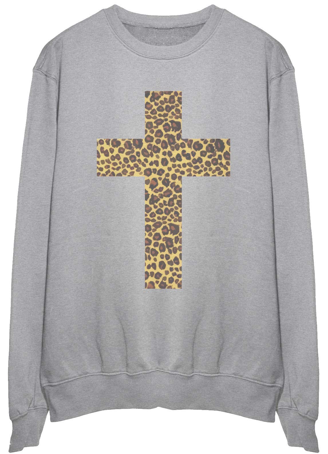 Sweatshirt léopard cross pull ample parfait pour vos week-ends cocooning - 3