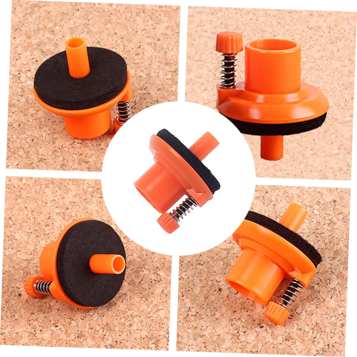 ibasenice 3pièces -hat Cymbal Holder Avec Support Pour Batterie Accessoire Pour Positionner Cymbales Sécurité