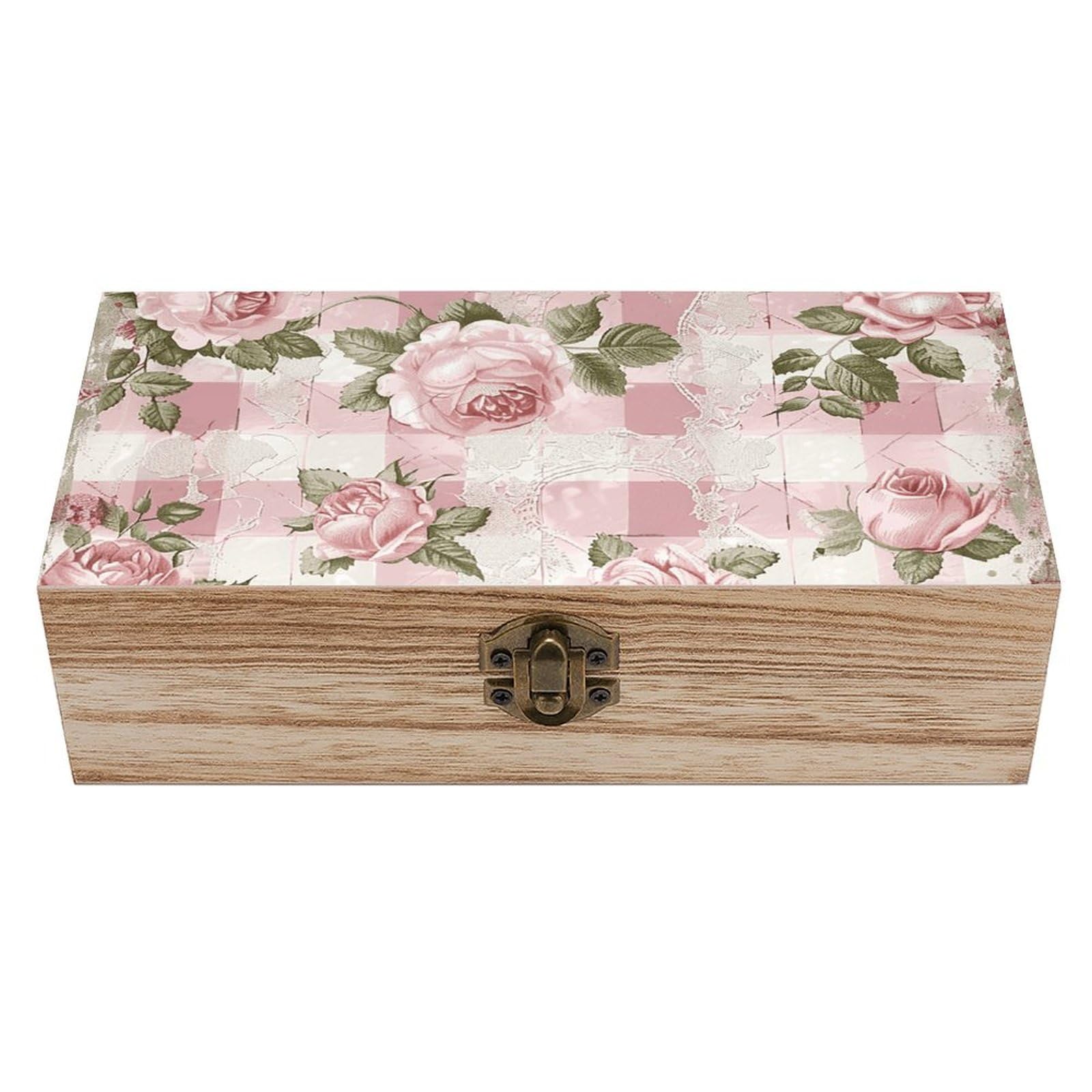 Boîte De Pêche Vintage En Bois – Innobaitive MFG – Unique, Avec Poignée Manquante