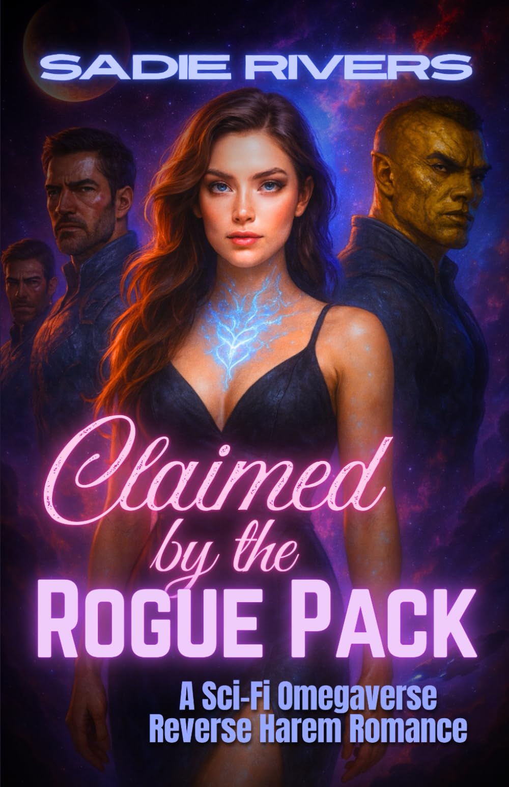Claimed by the Rogue Pack: A Sci-Fi Omegaverse Reverse Harem Romance (Rogue Packs of the Allied Zones)