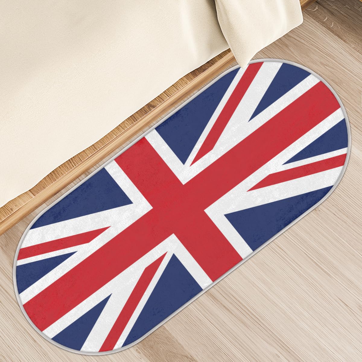 Tapis antidérapant de cuisine et chambre à poils longs épais TropicalLife 50 x 120 cm