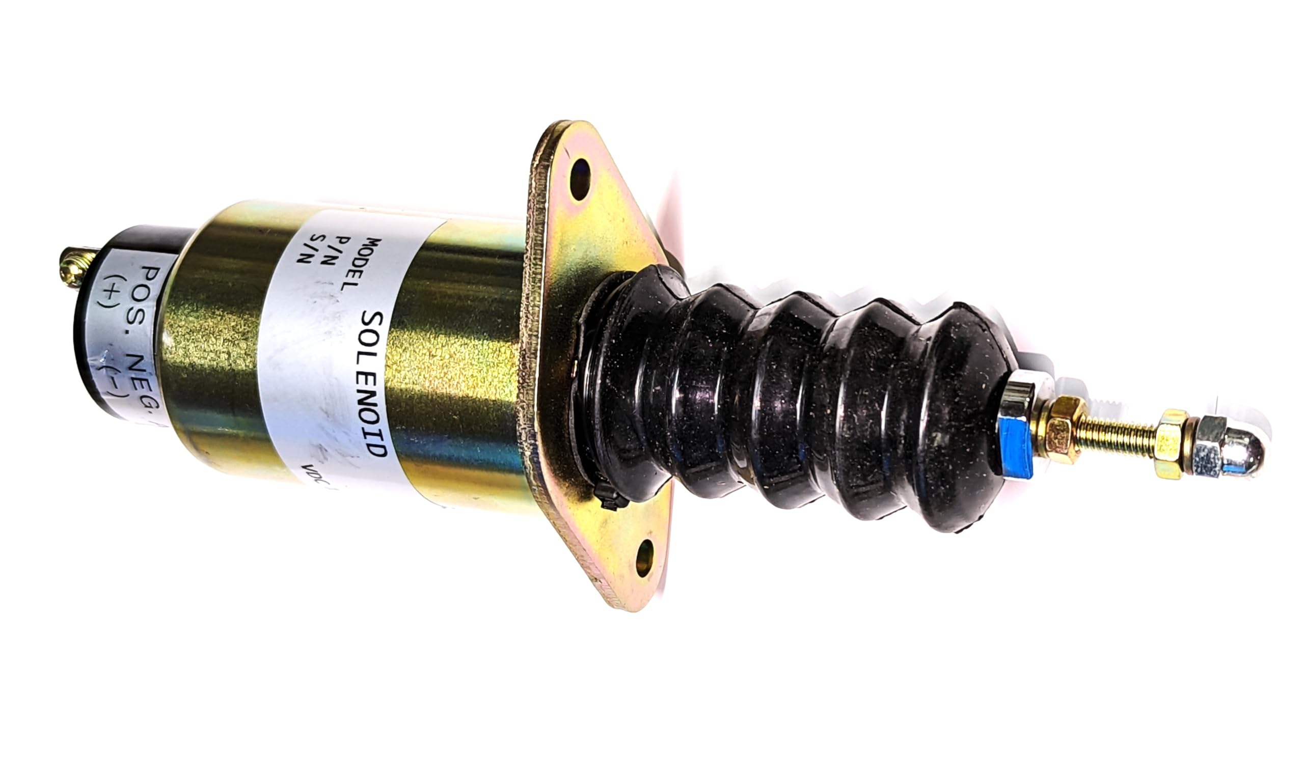 USAutoElectric SOL22070 Shut Down Solenoid, 12V, Continuous Duty, Replaces,Cummins 3906398, Syncro SA3151-12,