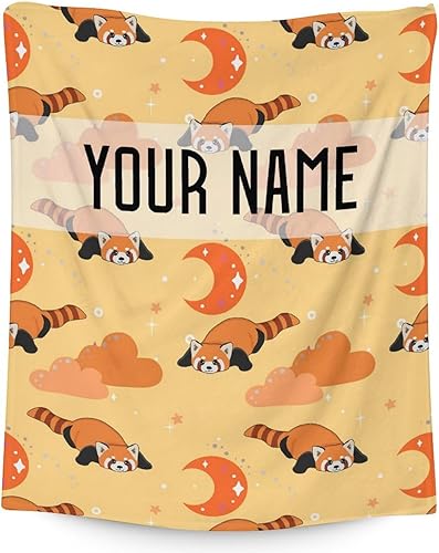 Miniatura 9 de Manta de panda rojo para niños, suave, mullida y acogedora, manta tamaño cuna de 40 x 50 pulgadas para sofá, oficina, manta cálida verde para regalo